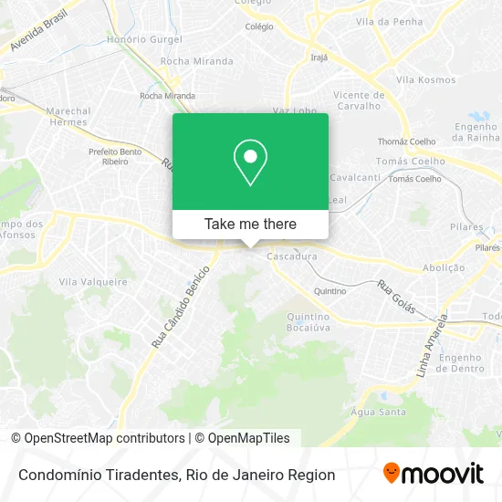 Condomínio Tiradentes map