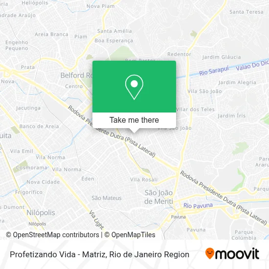 Profetizando Vida - Matriz map
