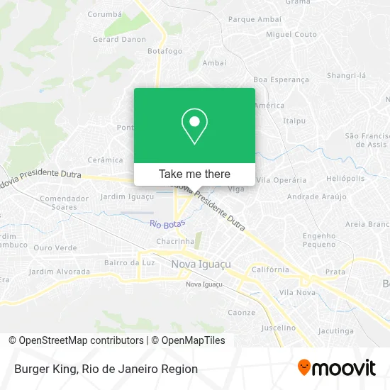 Burguer King map