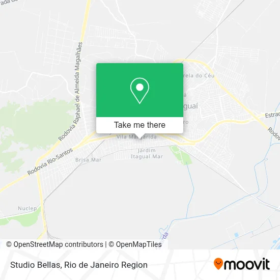 Studio Bellas map