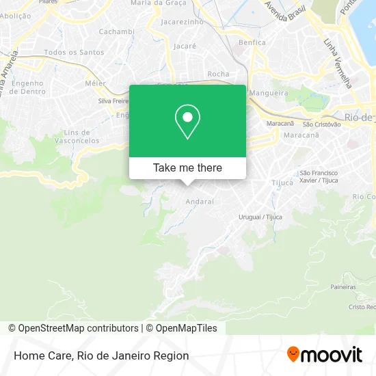 Home Care map