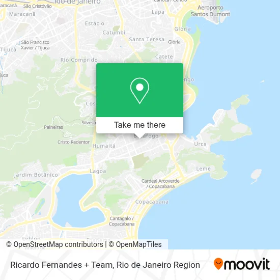 Ricardo Fernandes + Team map