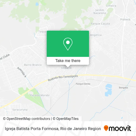 Igreja Batista Porta Formosa map