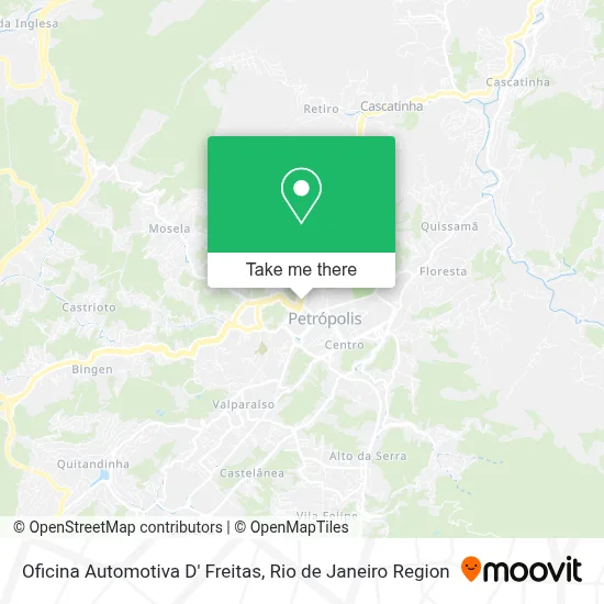 Oficina Automotiva D' Freitas map