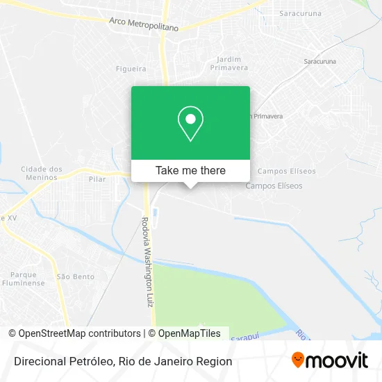 Direcional Petróleo map