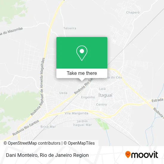 Dani Monteiro map