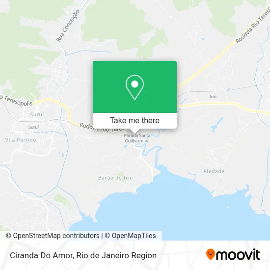 Ciranda Do Amor map