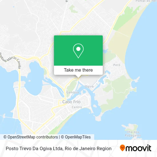 Posto Trevo Da Ogiva Ltda map