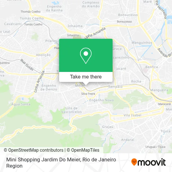 Mini Shopping Jardim Do Meier map