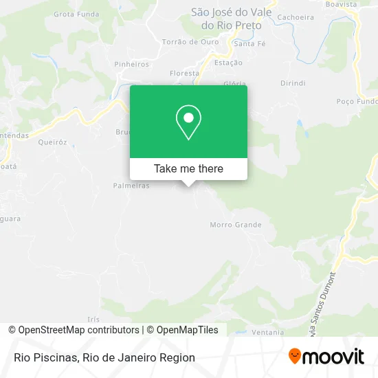Rio Piscinas map
