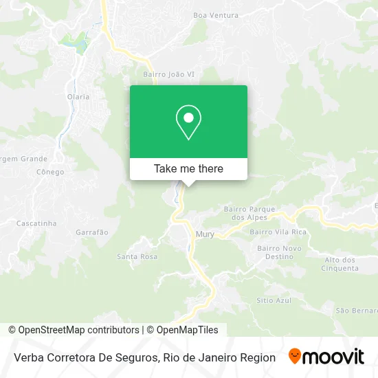 Verba Corretora De Seguros map