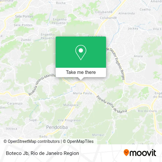 Boteco Jb map