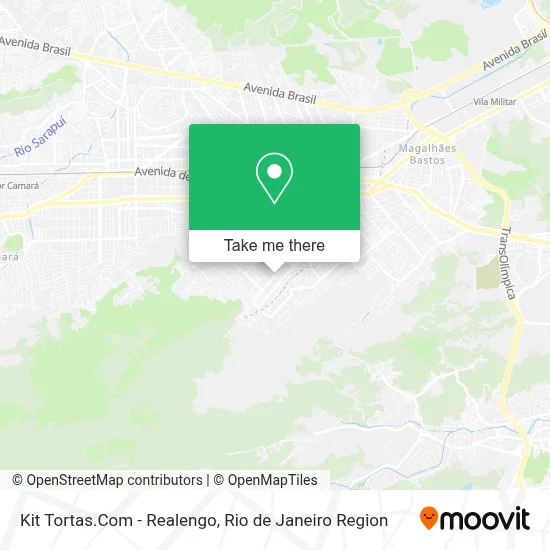 Kit Tortas.Com - Realengo map