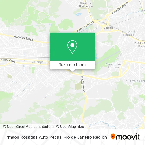 Irmaos Rosadas Auto Peças map