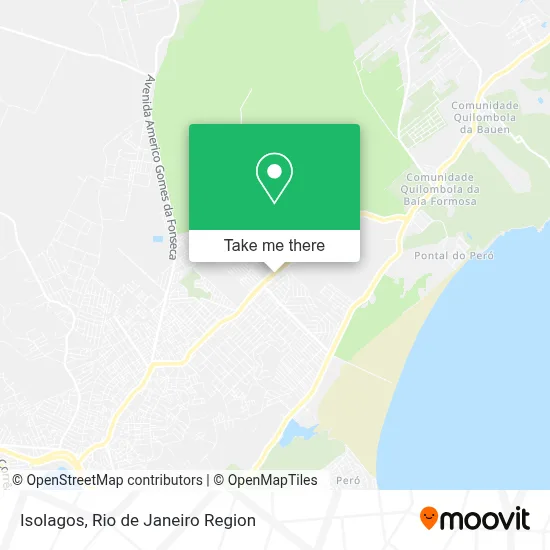 Isolagos map