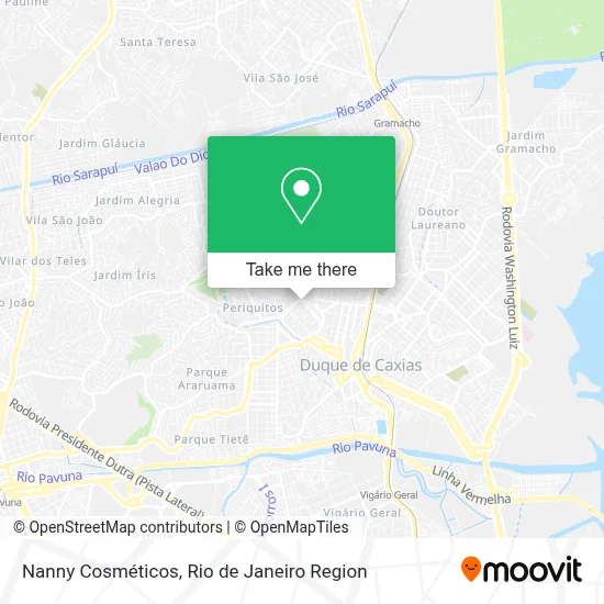 Nanny Cosméticos map