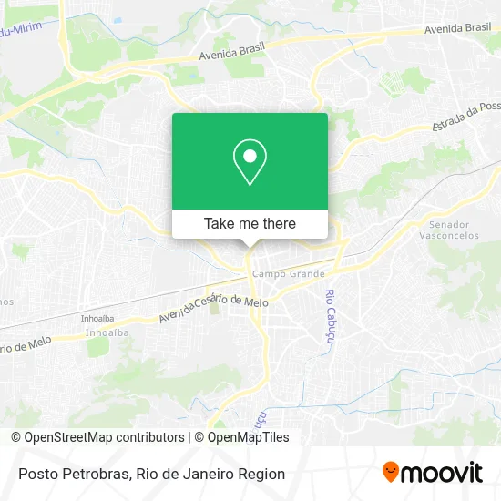 Posto Petrobras map