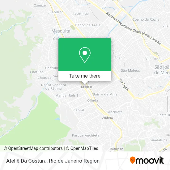 Ateliê Da Costura map
