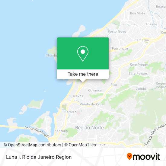 Luna I map