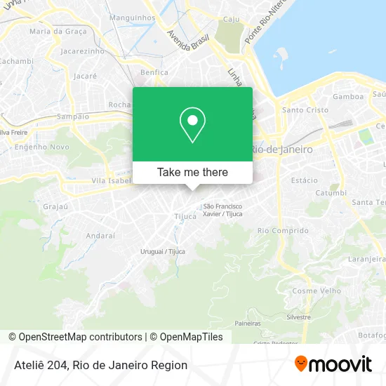 Ateliê 204 map