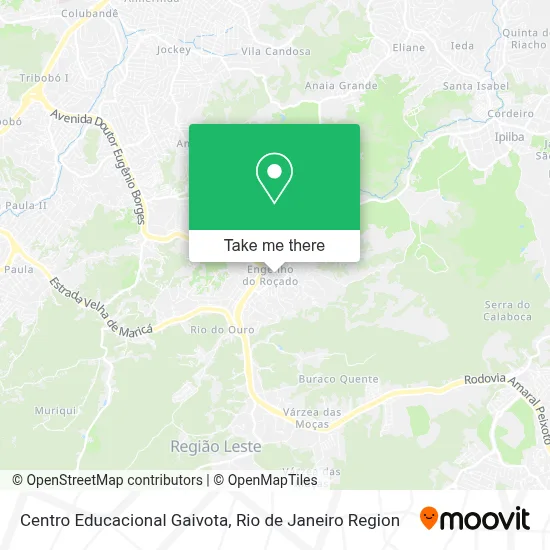 Centro Educacional Gaivota map