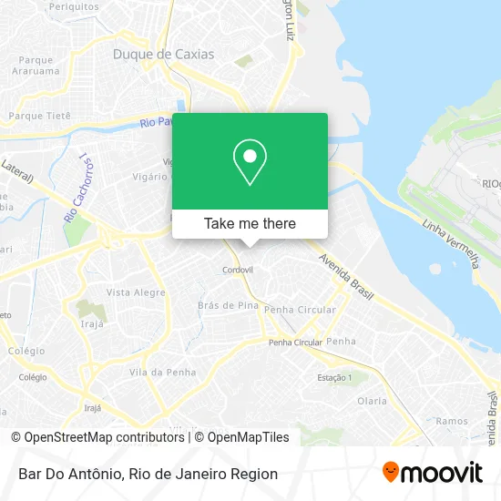 Bar Do Antônio map