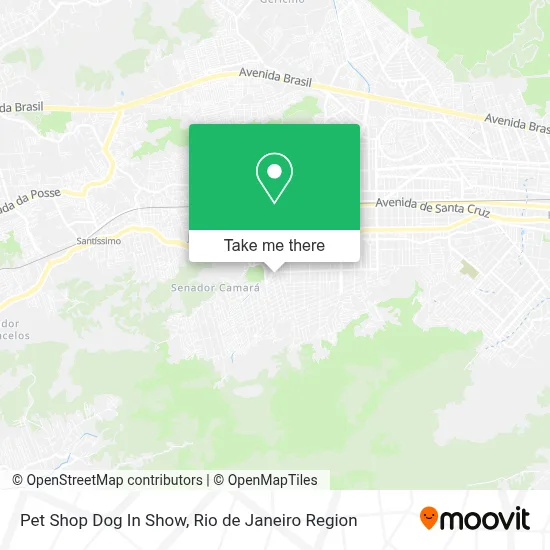 Pet Shop Dog In Show map