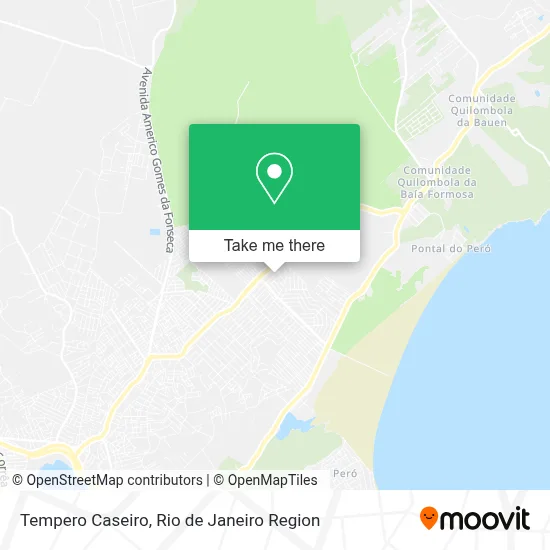 Tempero Caseiro map