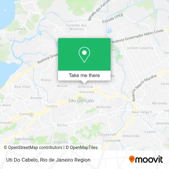 Uti Do Cabelo map