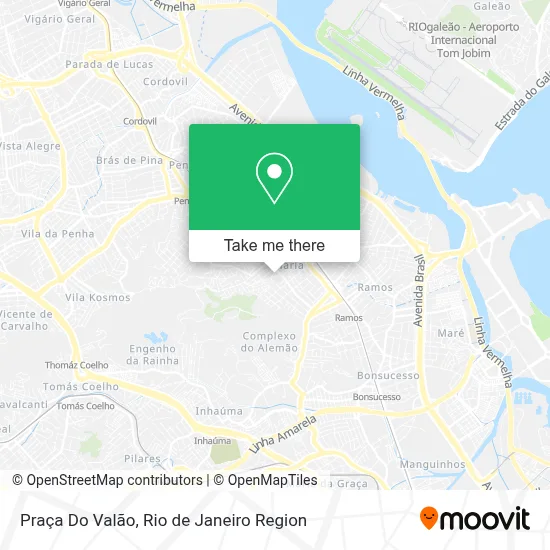 Praça Do Valão map