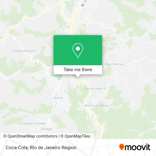 Coca-Cola map