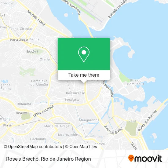 Rose's Brechó map