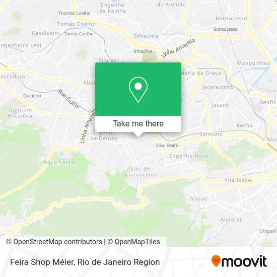 Feira Shop Méier map