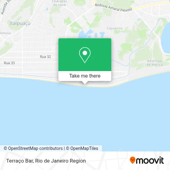 Terraço Bar map