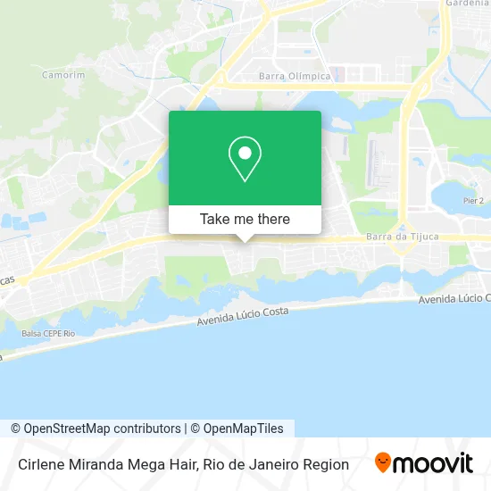 Cirlene Miranda Mega Hair map