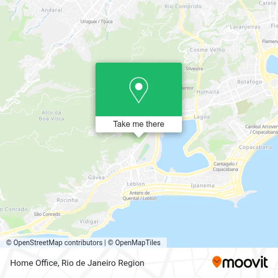 Homeoffice map