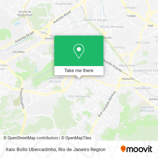 Italo Bollo Ubercadinho map