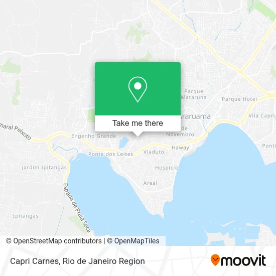 Capri Carnes map