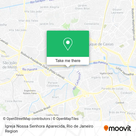 Igreja Nossa Senhora Aparecida map