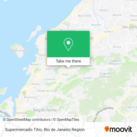 Supermercado Titio map