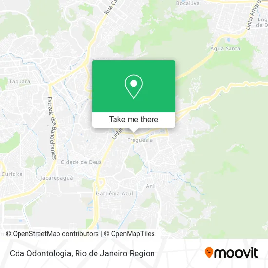 Cda Odontologia map