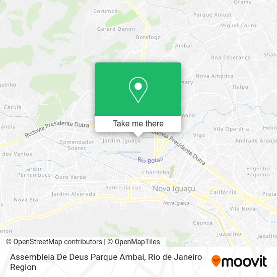Assembleia De Deus Parque Ambai map