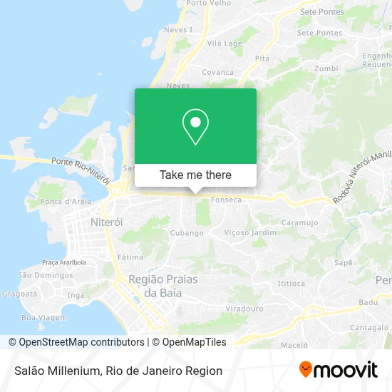 Salão Millenium map