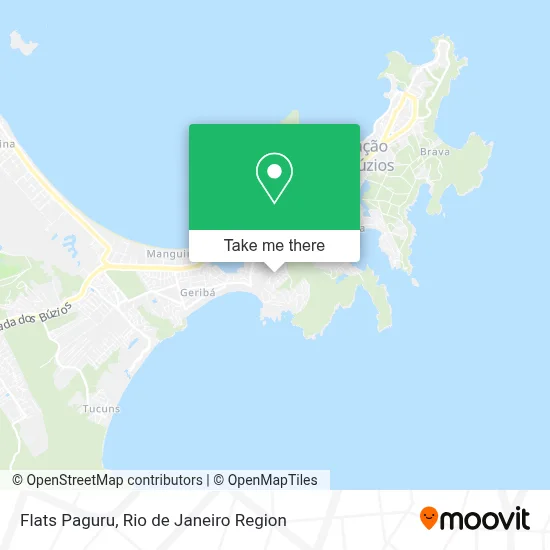 Flats Paguru map