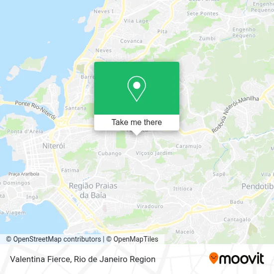 Valentina Fierce map