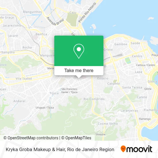 Kryka Groba Makeup & Hair map
