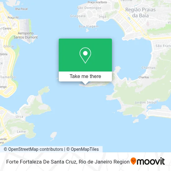 Forte Fortaleza De Santa Cruz map