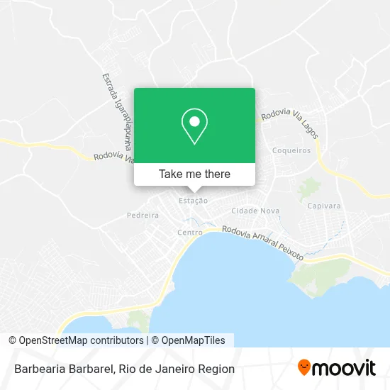 Barbearia Barbarel map