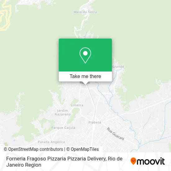 Forneria Fragoso Pizzaria Pizzaria Delivery map