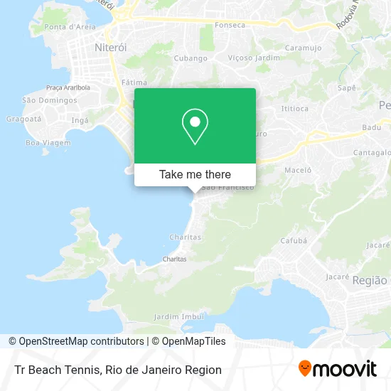 Tr Beach Tennis map